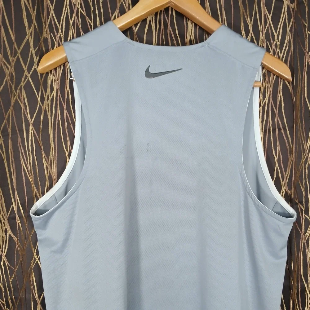 Nike Kobe Bryant Mamba Jersey Mens XL Grey Dri-FIT Basketball Tank 532326-012